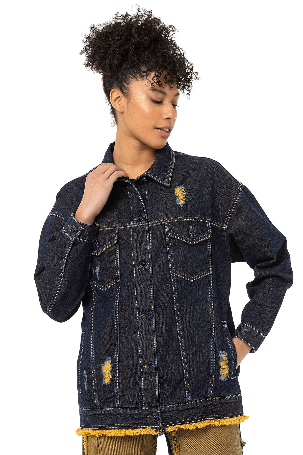 WJ227 Dames Jeansjack