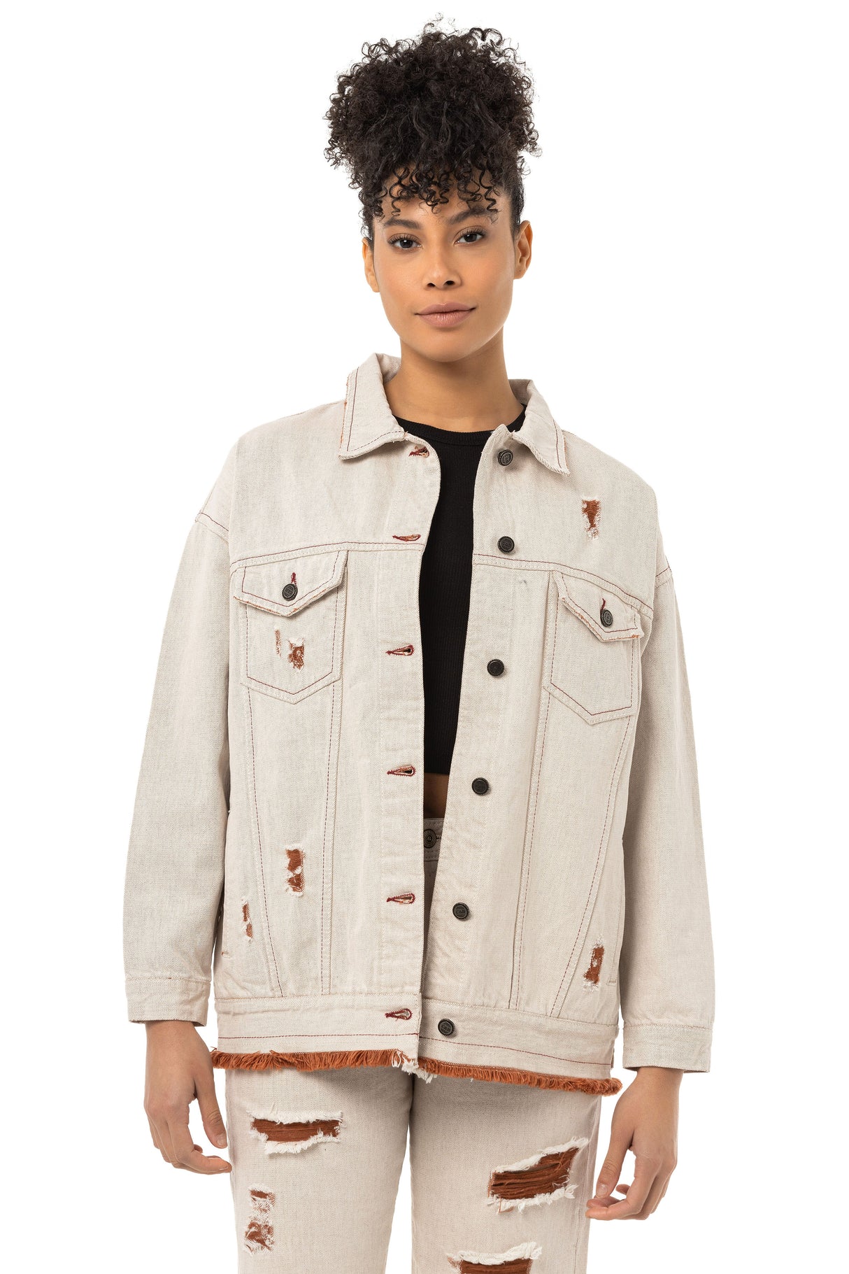 WJ227 Dames Jeansjack