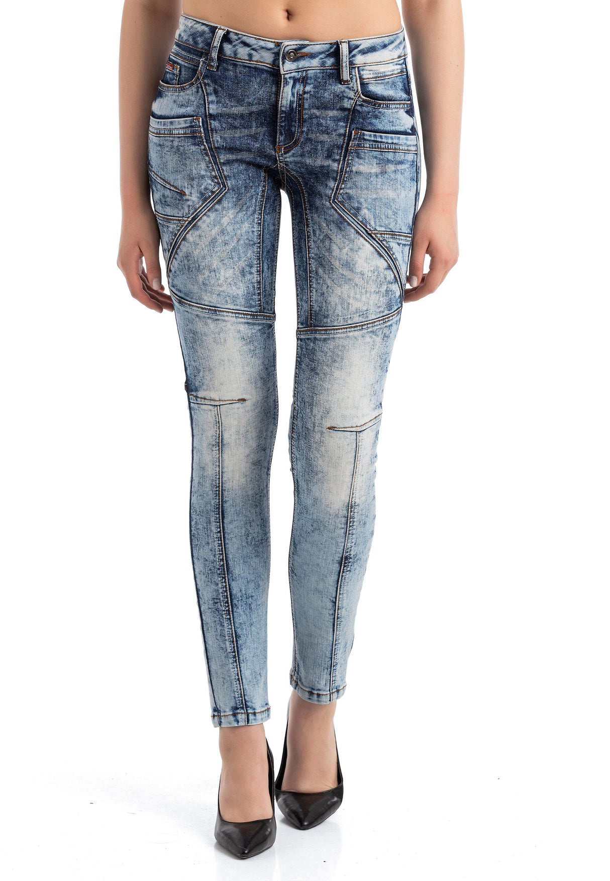 WD539 DAMES JEANS