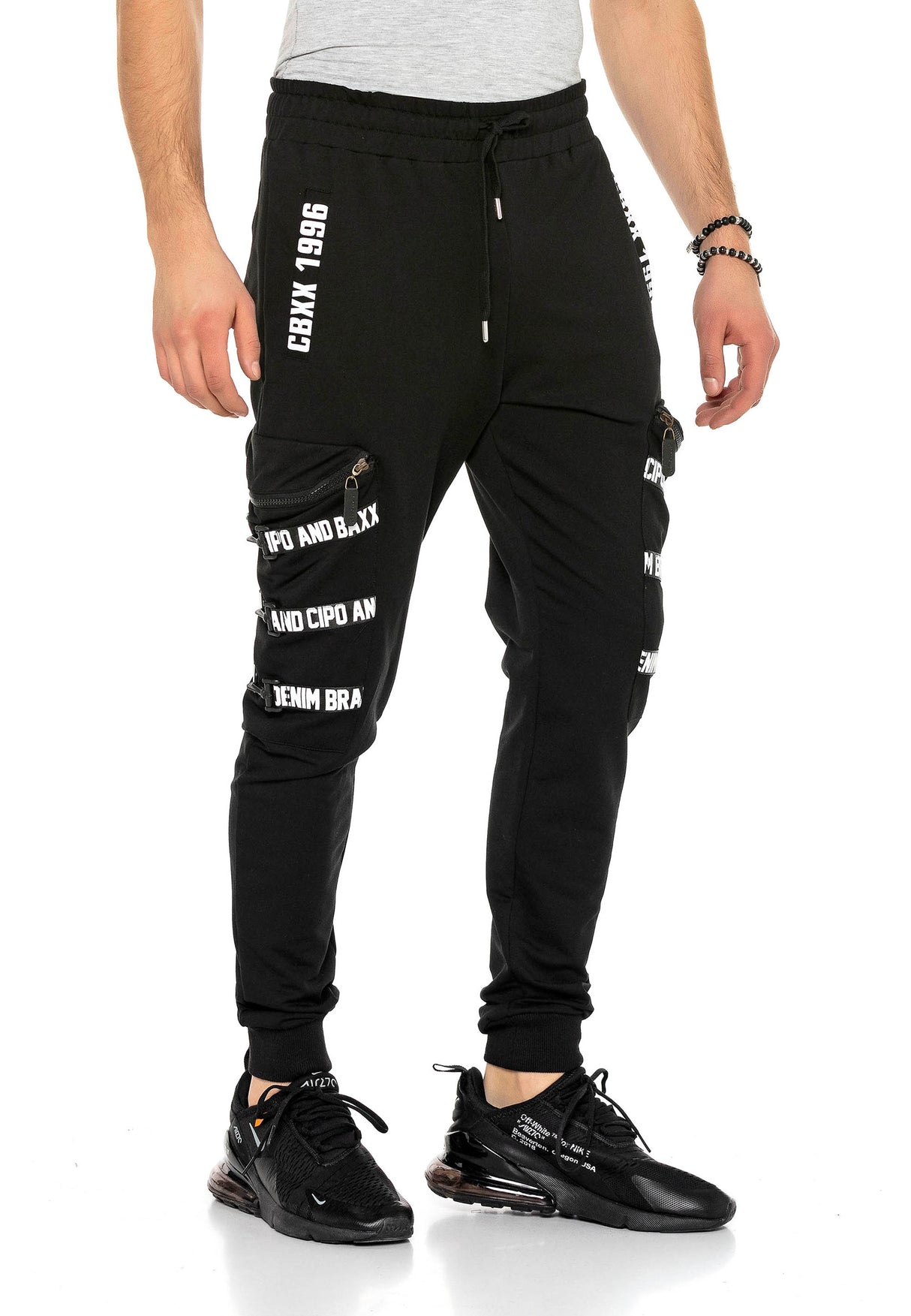 CR127 MĘSKIE SPODNIE DRESOWE