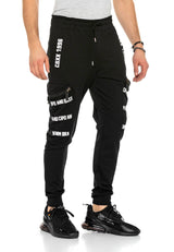 CR127 MĘSKIE SPODNIE DRESOWE