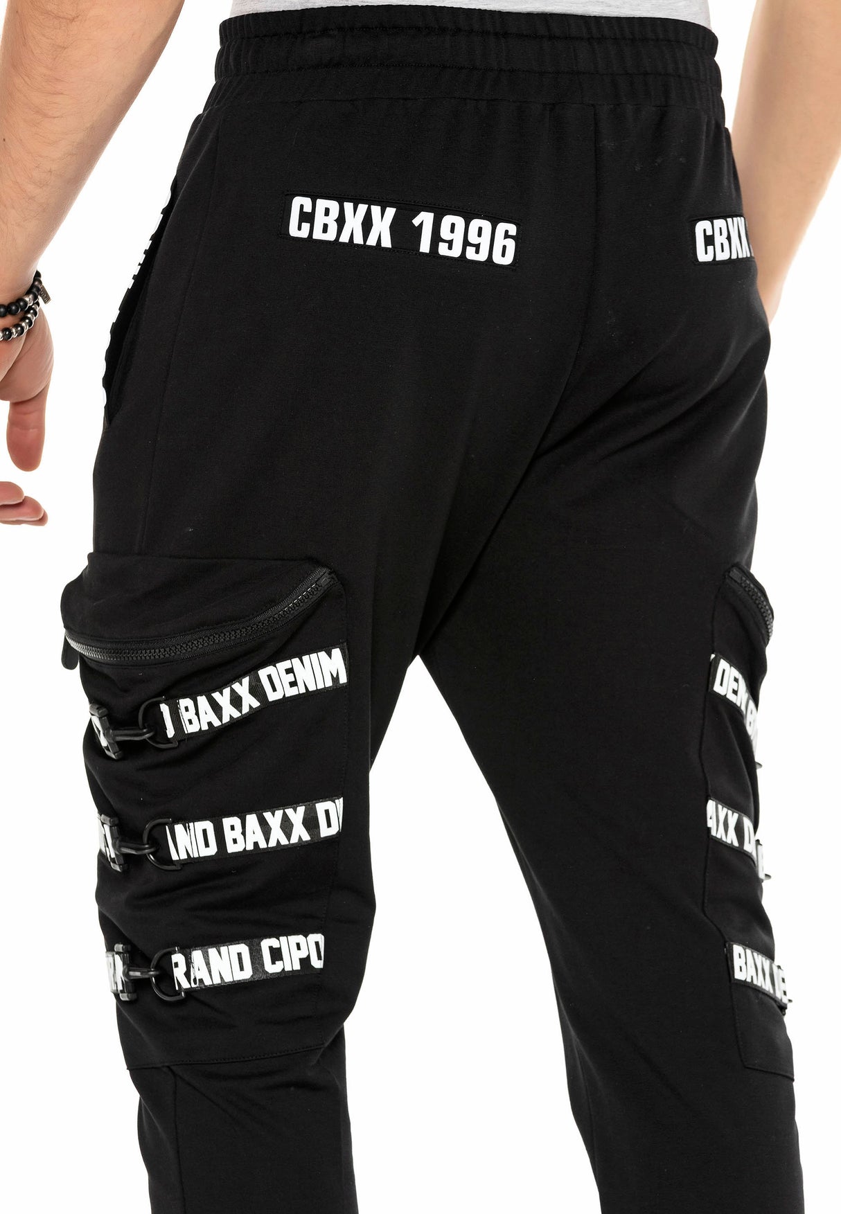 CR127 MĘSKIE SPODNIE DRESOWE