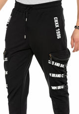 CR127 MĘSKIE SPODNIE DRESOWE