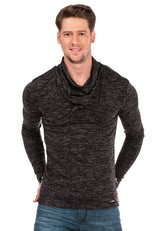 CL332 Felpa uomo a collo alto