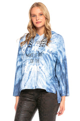 WL263 Sudadera oversize con capucha para mujeres