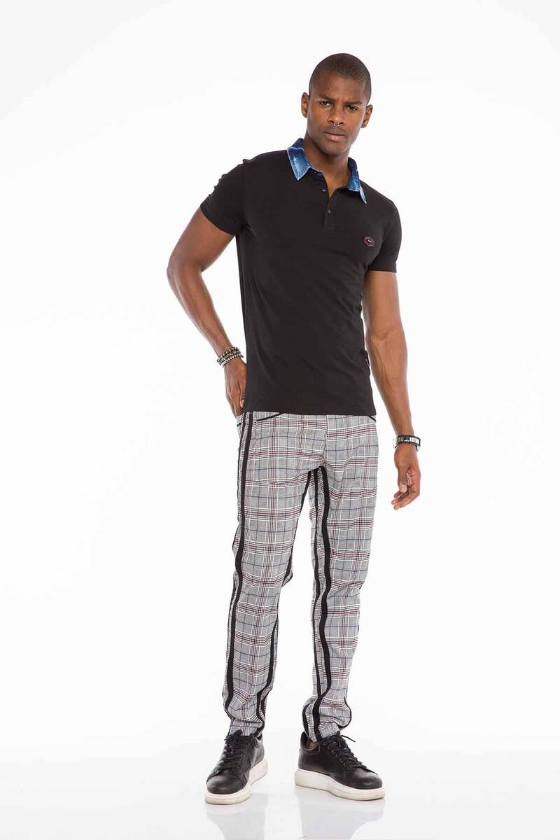 CD532 men's fabric trousers in casual casual style