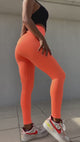 WY195 damskie legginsy sportowe do jogi