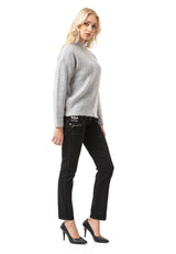 WP262 sweter damski ze stójką