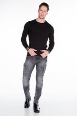 Sweter czarnych mężczyzn CP152