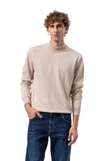 BP201 Sweter męski z kołnierzem stójką – Regular Fit