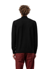 BP201 Sweter męski z kołnierzem stójką – Regular Fit