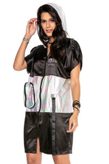 WY131 Vestido impermeable para mujer