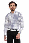 CH178 men's long -sleeved shirt in trendy carod design