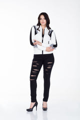 WL113 Felpa donna con zip