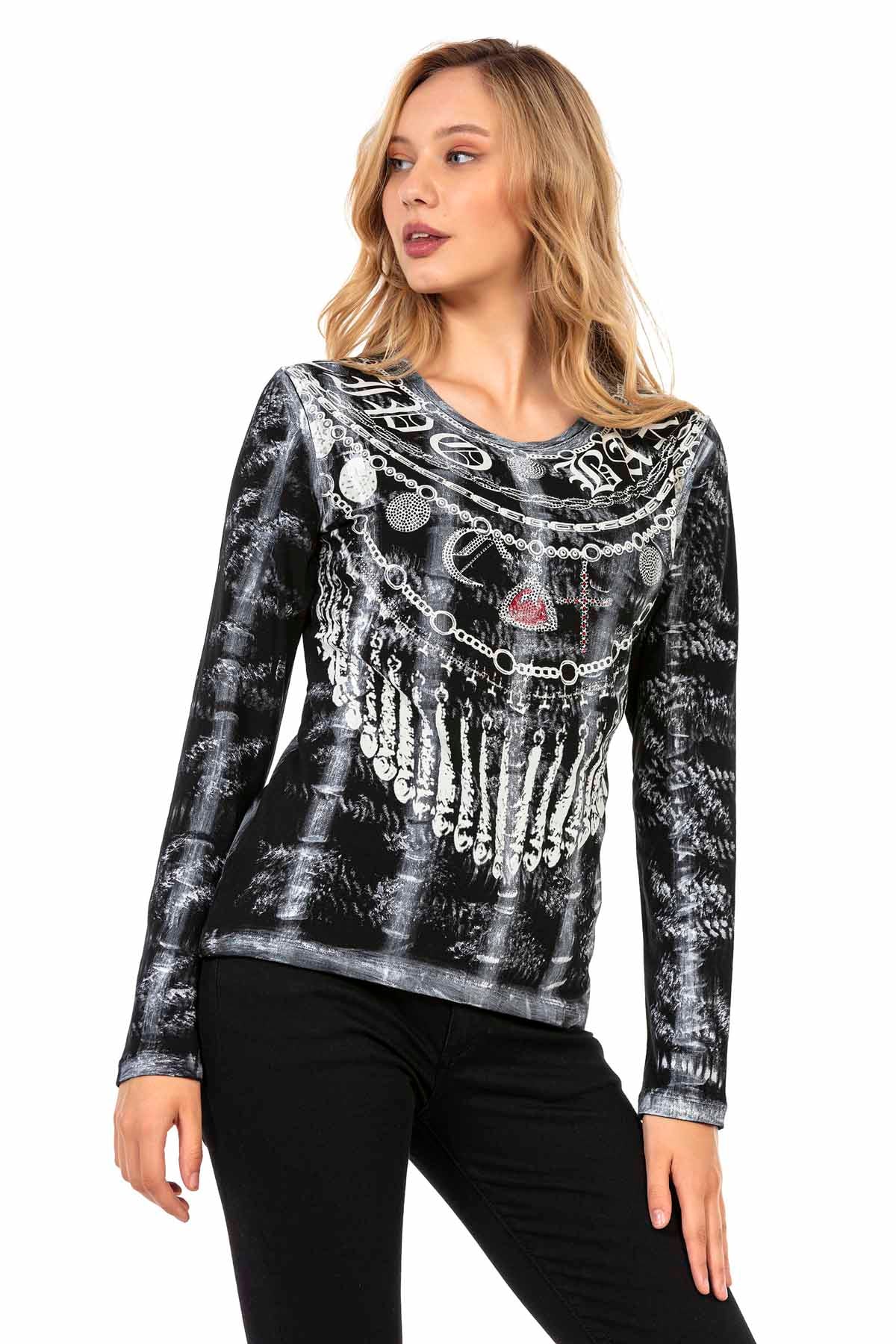 WL302 Women's Blouse Sweatshirt