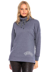 WL248 Sudadera de cuello alto para mujer