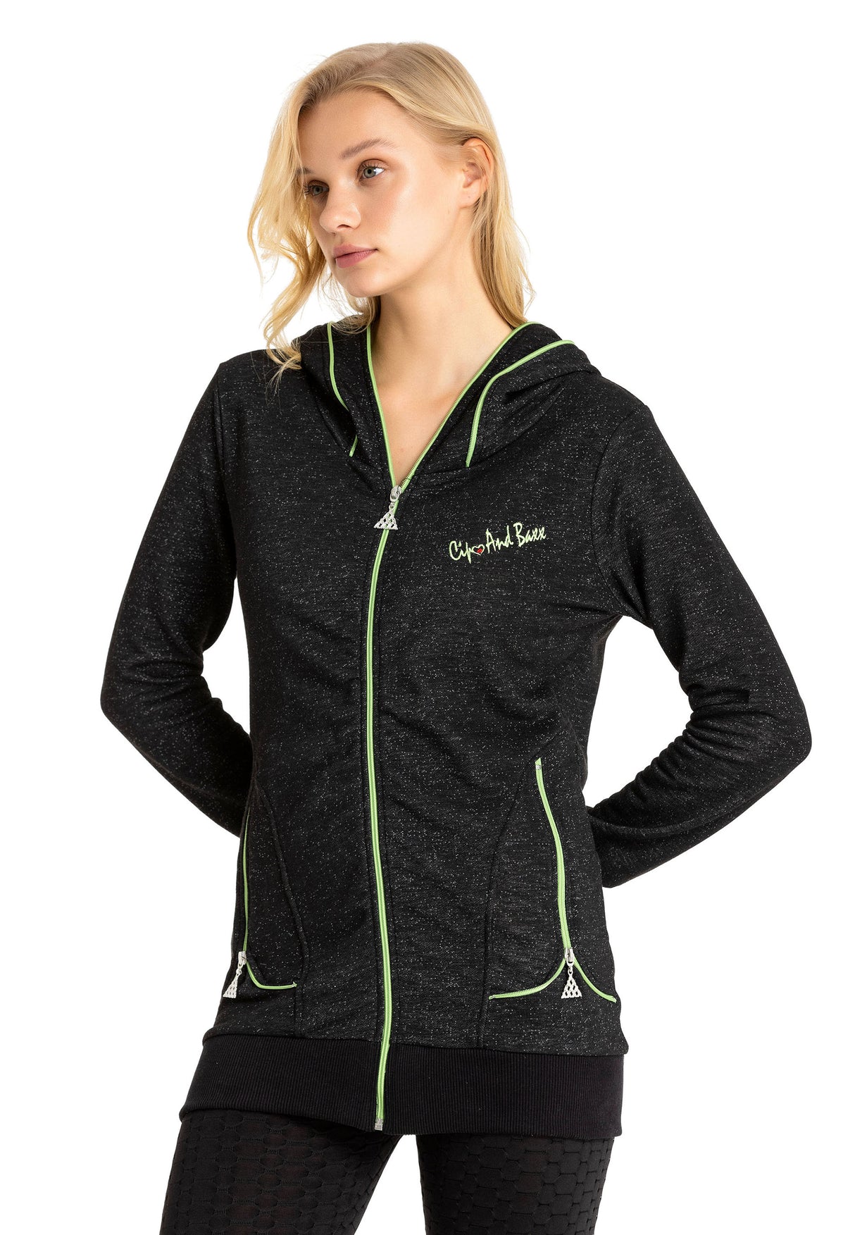 WL108 Women Sweat Jacket en diseño deportivo