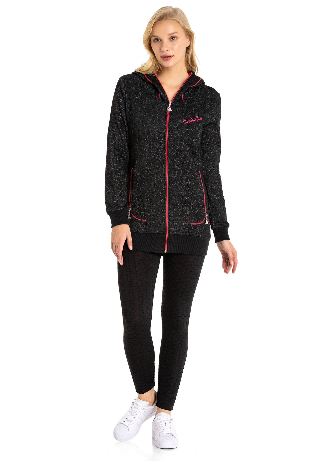 WL108 Women Sweat Jacket en diseño deportivo