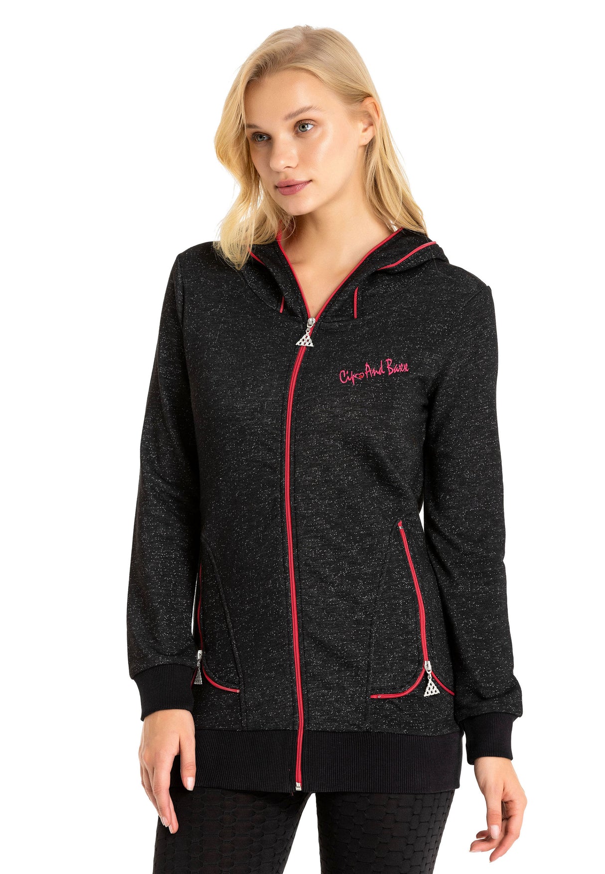 WL108 Women Sweat Jacket en diseño deportivo