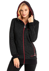 WL108 Women Sweat Jacket en diseño deportivo