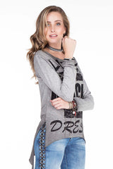 WL170 bluzka damska z kamieniami