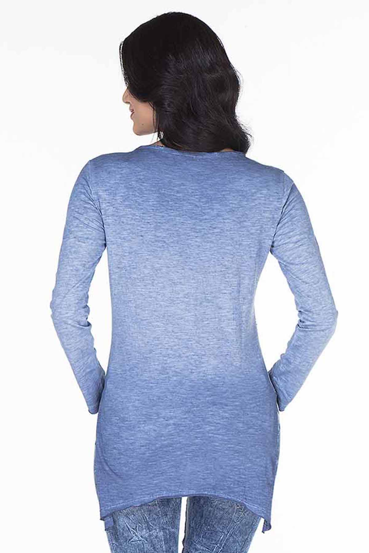 WL170 bluzka damska z kamieniami