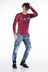 CL254 bluza męska z nadrukiem