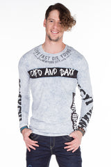 CL254 bluza męska z nadrukiem