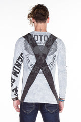 CL254 bluza męska z nadrukiem