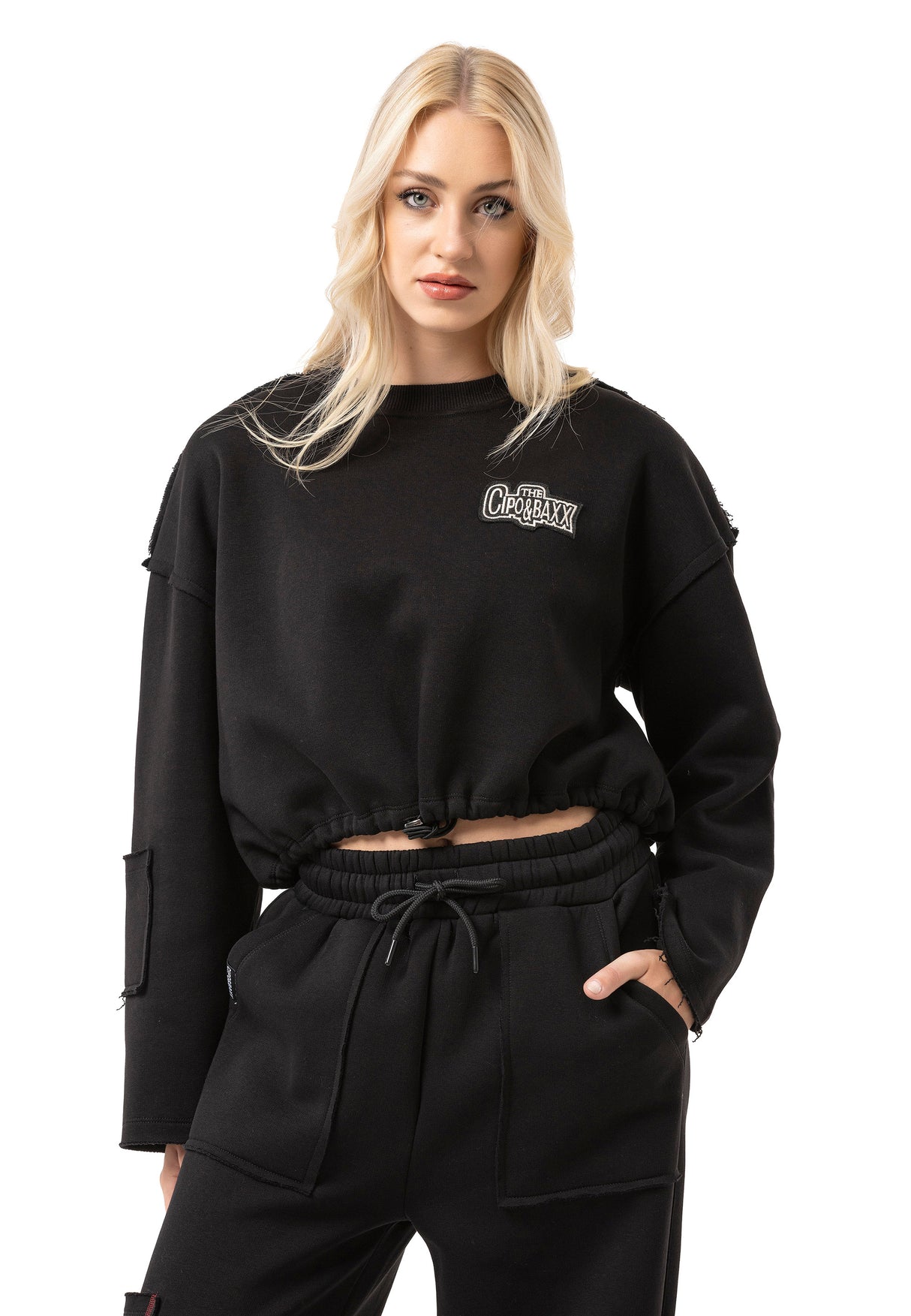 WL370 bluza damska cropp