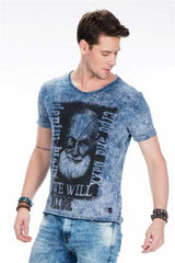 CT408 t-shirt męski z nadrukiem