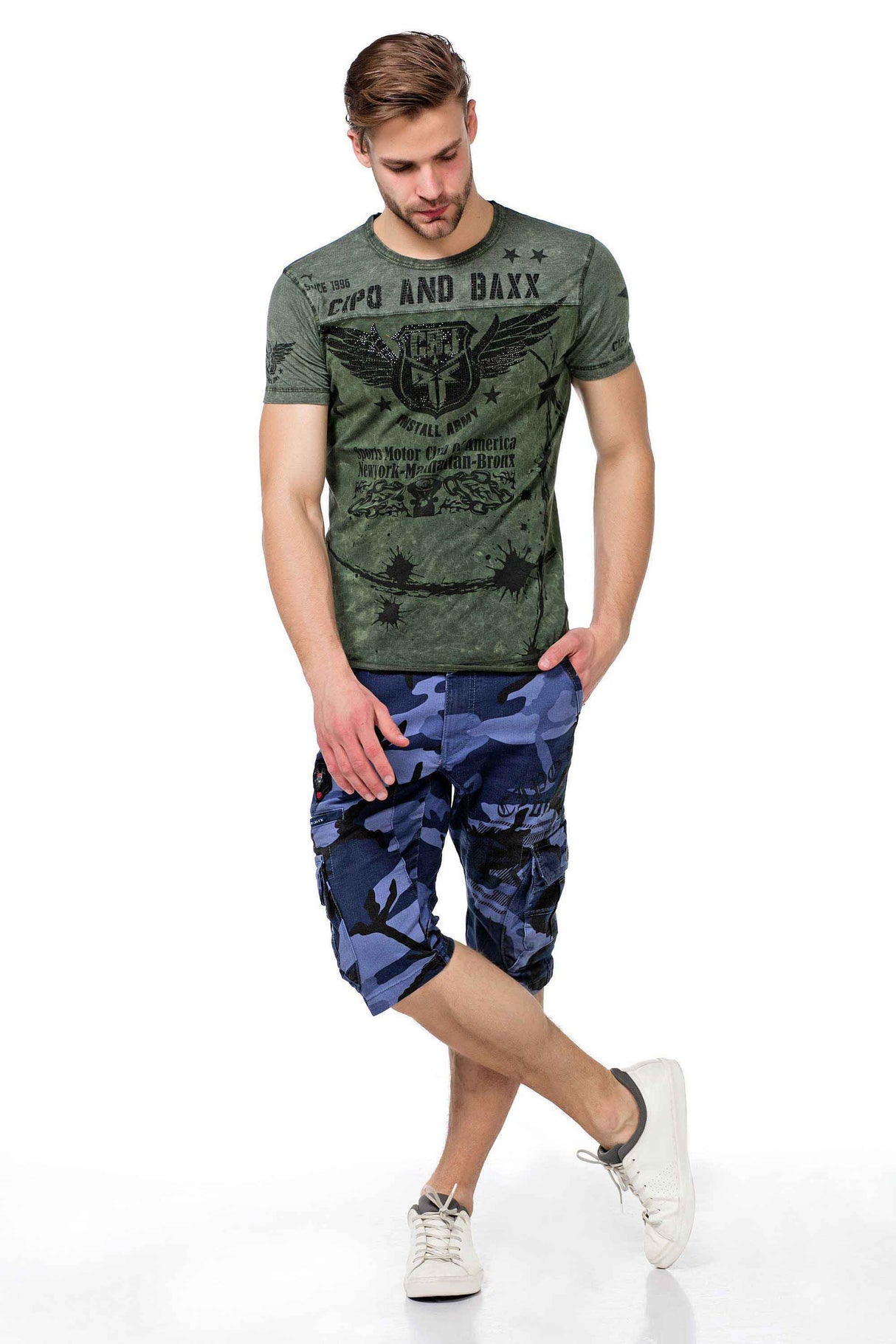 CT284 Camiseta Estampada para Hombre