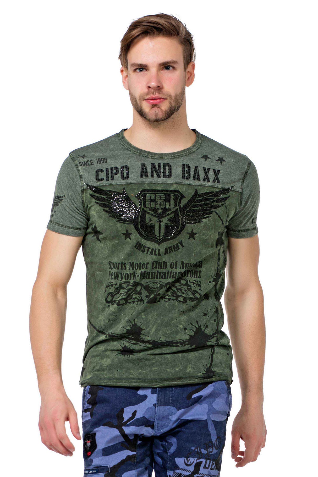 CT284 Camiseta Estampada para Hombre