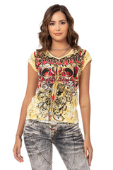 WT330 Dames T-shirt met een modieuze Print