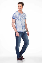  CT248 Camiseta batik para hombres