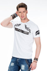 CT379 T-shirt da Uomo dal Taglio Slim Fit