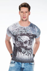 CT438 T-shirt Maschile Taglio Slim Fit