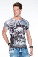 CT438 T-shirt Maschile Taglio Slim Fit