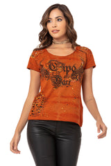 WT324 women T-shirt in an extravagant look