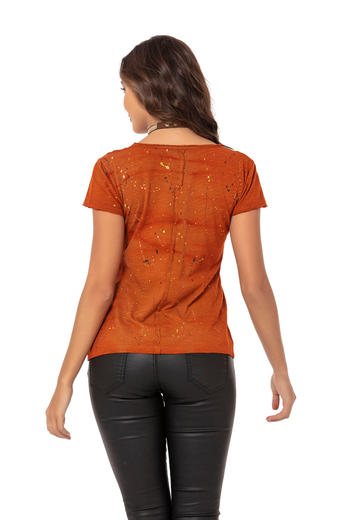 WT324 women T-shirt in an extravagant look