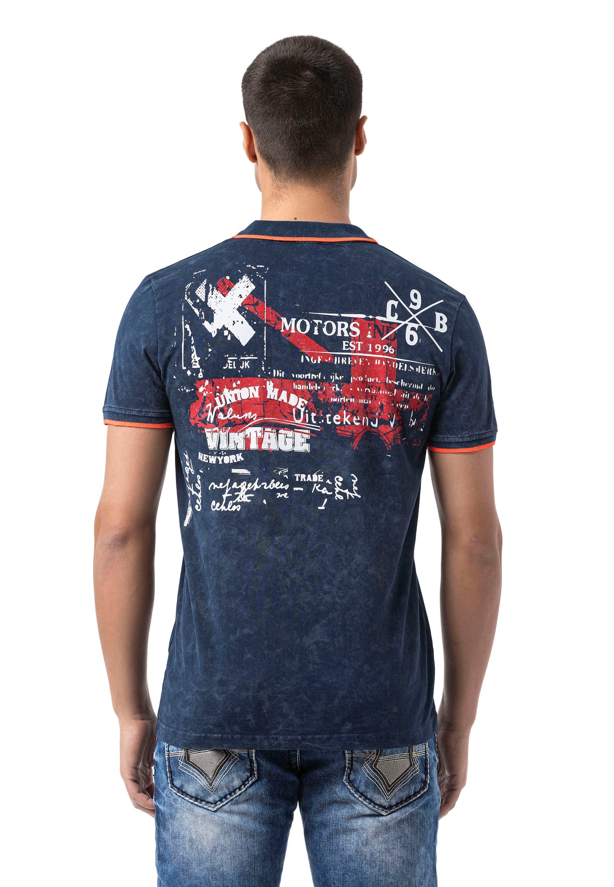 CT795 t-shirt męski z nadrukiem