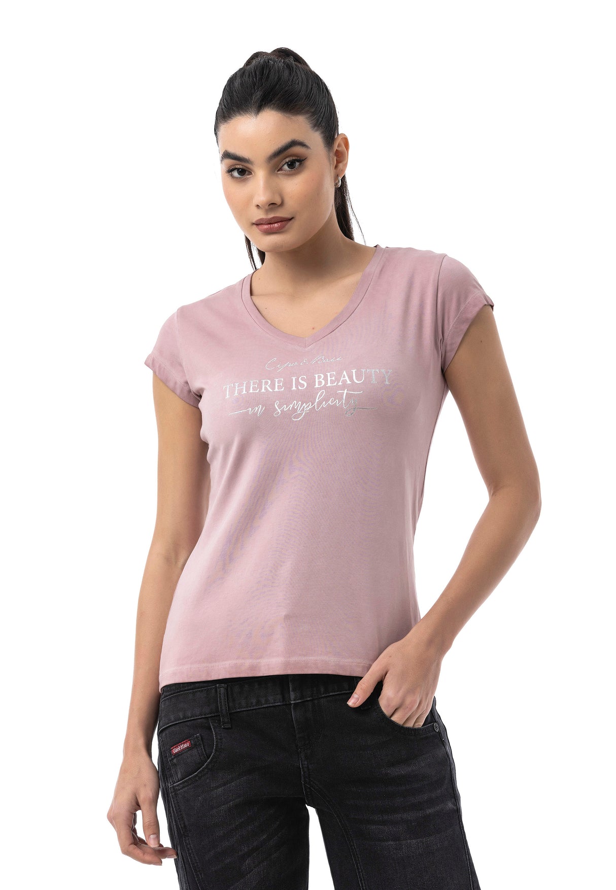 WT396 T-shirt damski