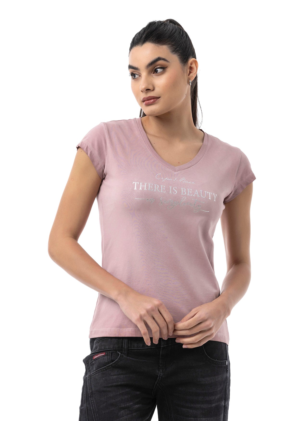 WT396 T-shirt damski