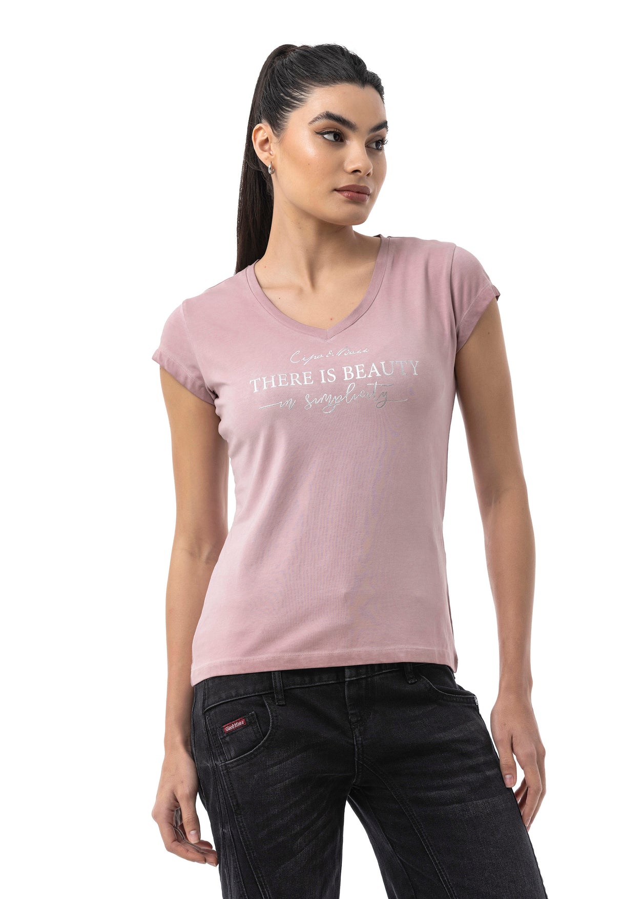 WT396 T-shirt damski