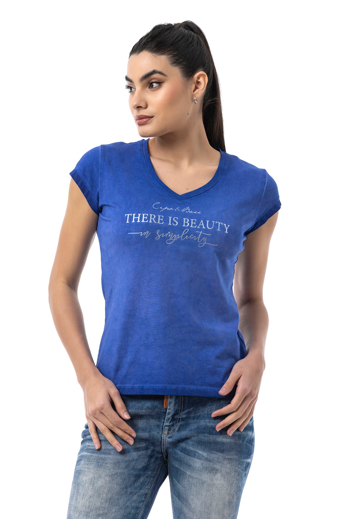 WT396 T-shirt damski