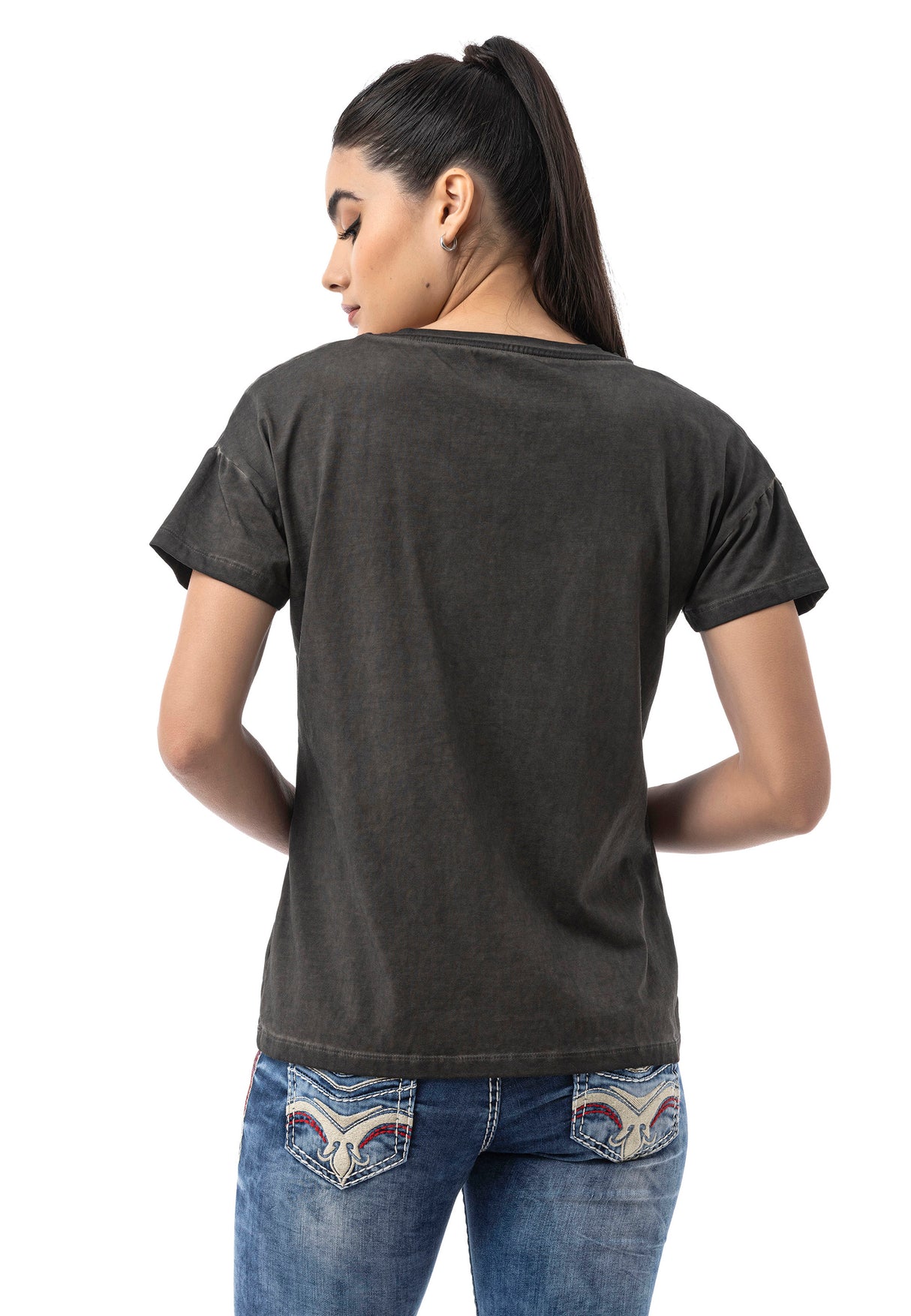 WT388 T-shirt damski