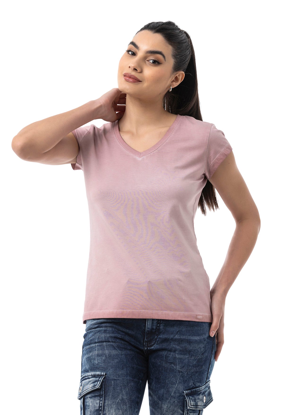 WT385 T-shirt damski