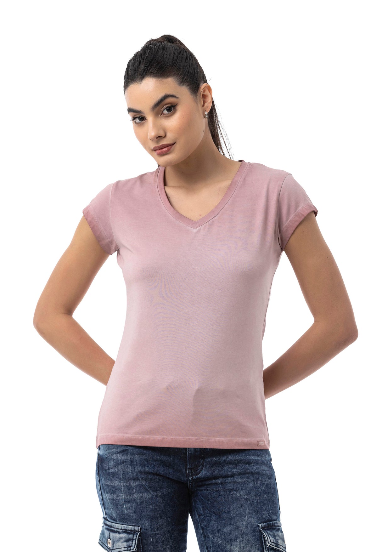 WT385 T-shirt damski