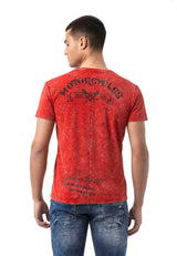 CT813 Herren T-Shirt mit coolem Motorrad-Print