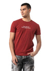 CT827-Men's T-Shirt with Crew Neck in Regular Fit